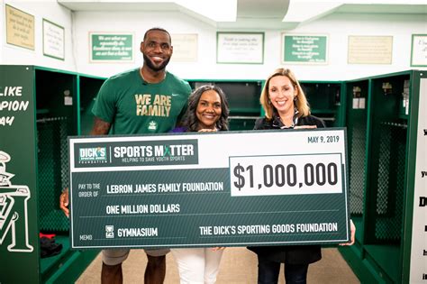 how much money has lebron james donated|How LeBron James used ‘The Decision’ to raise more than  .